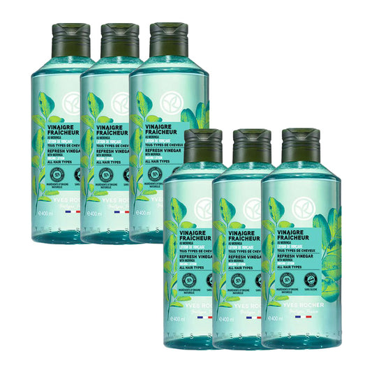 【400mL×6本セット】リンシングビネガー〈ピュアリフレッシュ〉うるツヤモリンガ