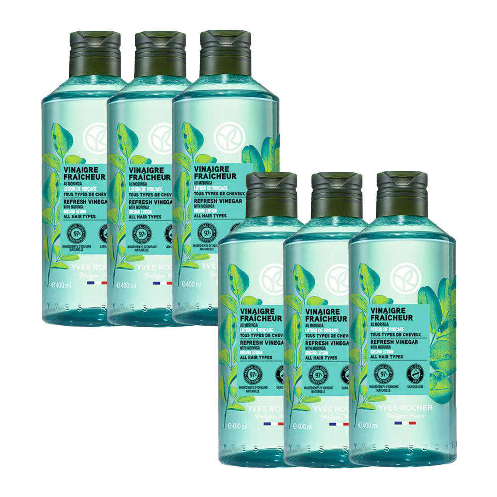 【400mL×6本セット】リンシングビネガー〈ピュアリフレッシュ〉うるツヤモリンガ