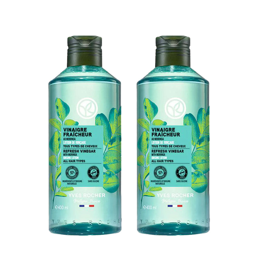【400mL×2本セット】リンシングビネガー〈ピュアリフレッシュ〉うるツヤモリンガ
