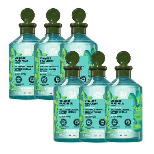 【150mL×6本セット】リンシングビネガー〈ピュアリフレッシュ〉うるツヤモリンガ