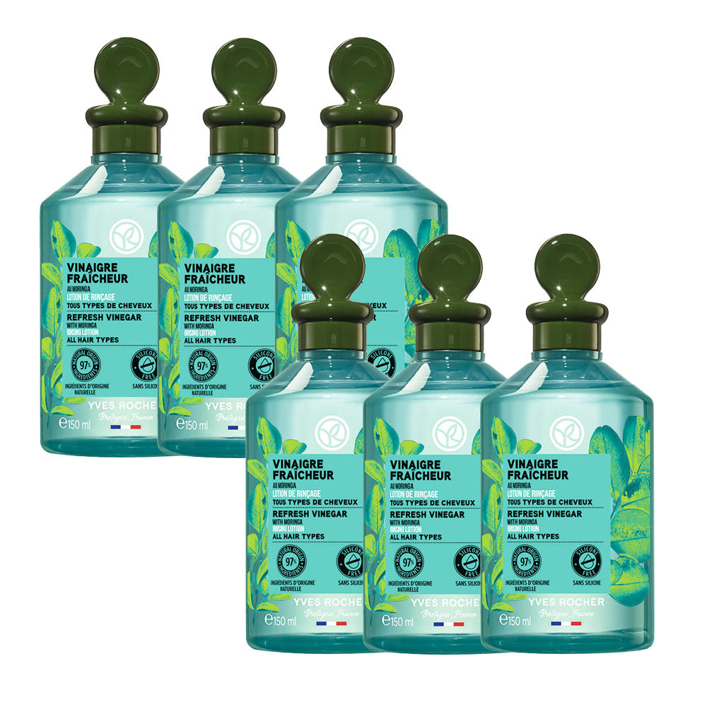 【150mL×6本セット】リンシングビネガー〈ピュアリフレッシュ〉うるツヤモリンガ