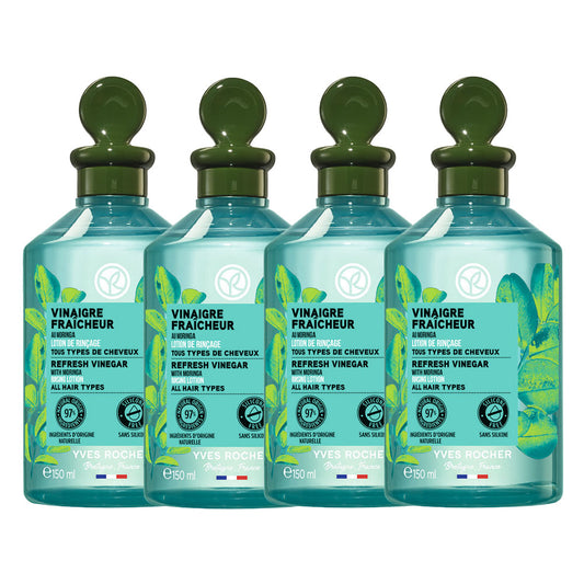 【150mL×4本セット】リンシングビネガー〈ピュアリフレッシュ〉うるツヤモリンガ