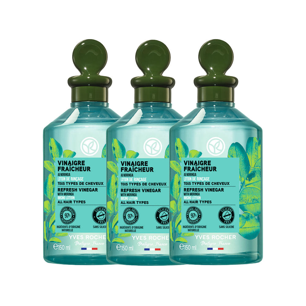 【150mL×3本セット】リンシングビネガー〈ピュアリフレッシュ〉うるツヤモリンガ