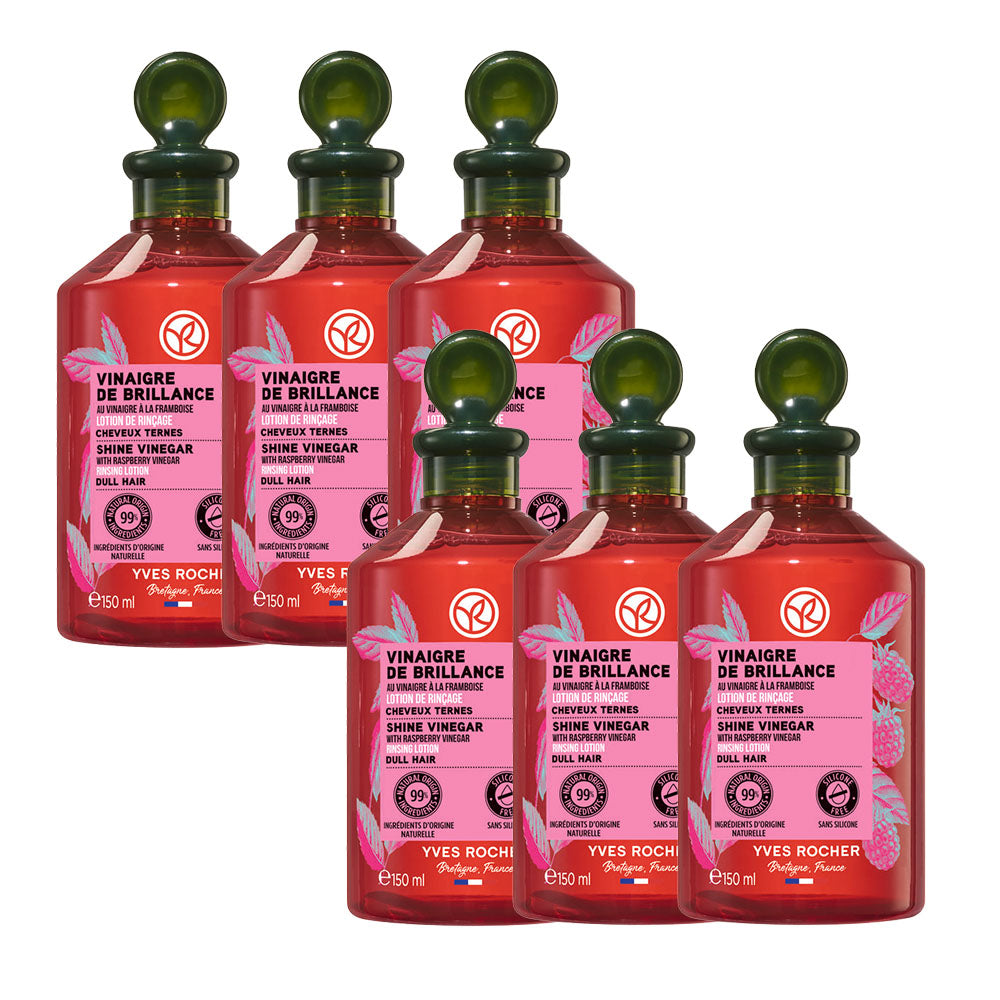 【150mL×6本セット】リンシングビネガー〈シルキーシャイン〉さらキララズベリー
