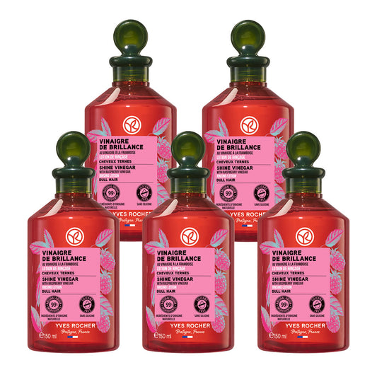 【150mL×5本セット】リンシングビネガー〈シルキーシャイン〉さらキララズベリー