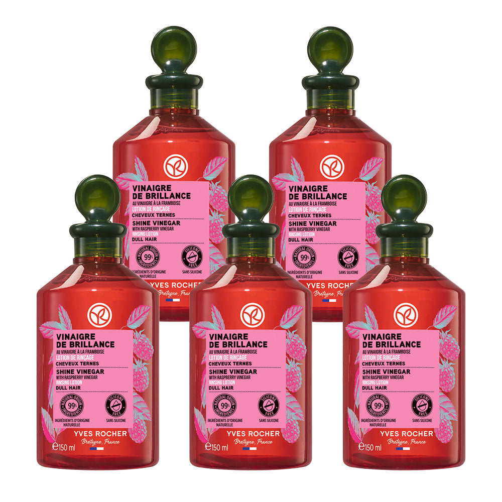 【150mL×5本セット】リンシングビネガー〈シルキーシャイン〉さらキララズベリー