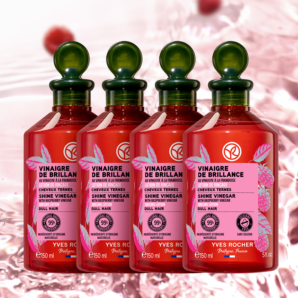 【150mL×4本セット】リンシングビネガー〈シルキーシャイン〉さらキララズベリー