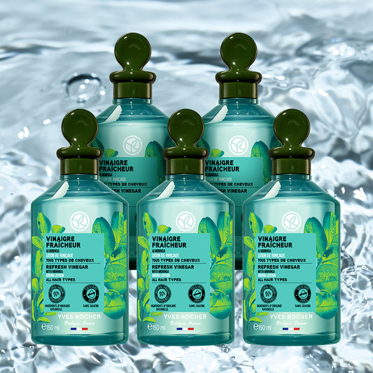 【150mL×5本セット】リンシングビネガー〈ピュアリフレッシュ〉うるツヤモリンガ
